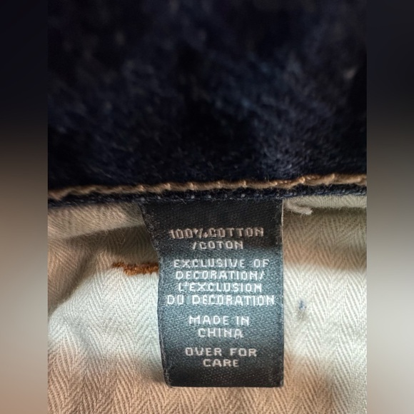 Y2K Abercrombie & Fitch Denim micro mini Skirt Sz 10 - Picture 9 of 13